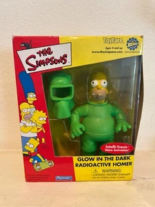 The Simpsons - Glow in the Dark Radioactive Homer Toyfare by Playmates NEW - Picture 1 of 2
