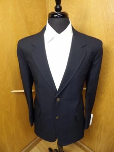 Boys Blazer Navy Blue Sport Coat Size 20r A+ 100% Poly Washable NEW W/ Tag N-#63 - Picture 1 of 5