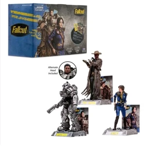 Movie Maniacs Fallout x3 Lucy, Maximus & The Ghoul Figuren Statuen McFarlane - Bild 1 von 7