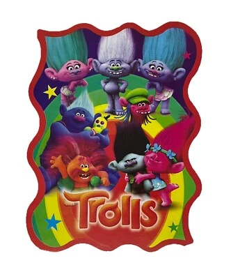 10 ct. Pack - Trolls Party Invitations / 10 Invitaciones de Trolls - Image 1 of 2