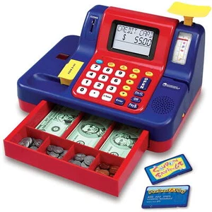 Learning Resources Pretend & Play Teaching Cash Register 3y+ - Picture 1 of 3