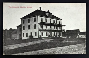 Antique Postcard The Sargent Hotel Eustis Maine Published By W M Prilay - Picture 1 of 3