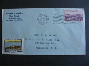 Etiqueta de exposición de EE. UU. California en la portada de 1935, ¡échale un vistazo! - Imagen 1 de 3