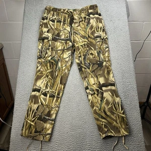Cabelas Advantage Wetlands Camo Herren Jagdhose Größe Large Knopfleiste - Bild 1 von 6