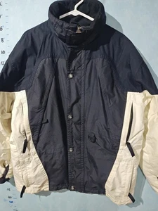 Giacca Marcatore Vintage Uomo Blu Medio Isolata Sci Snowboard Lago Salato 2002 - Foto 1 di 15