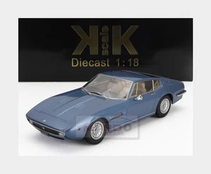 1:18 KK SCALE Maserati Ghibli Coupe Blue Metallic 1969 KKDC181271 - Foto 1 di 2