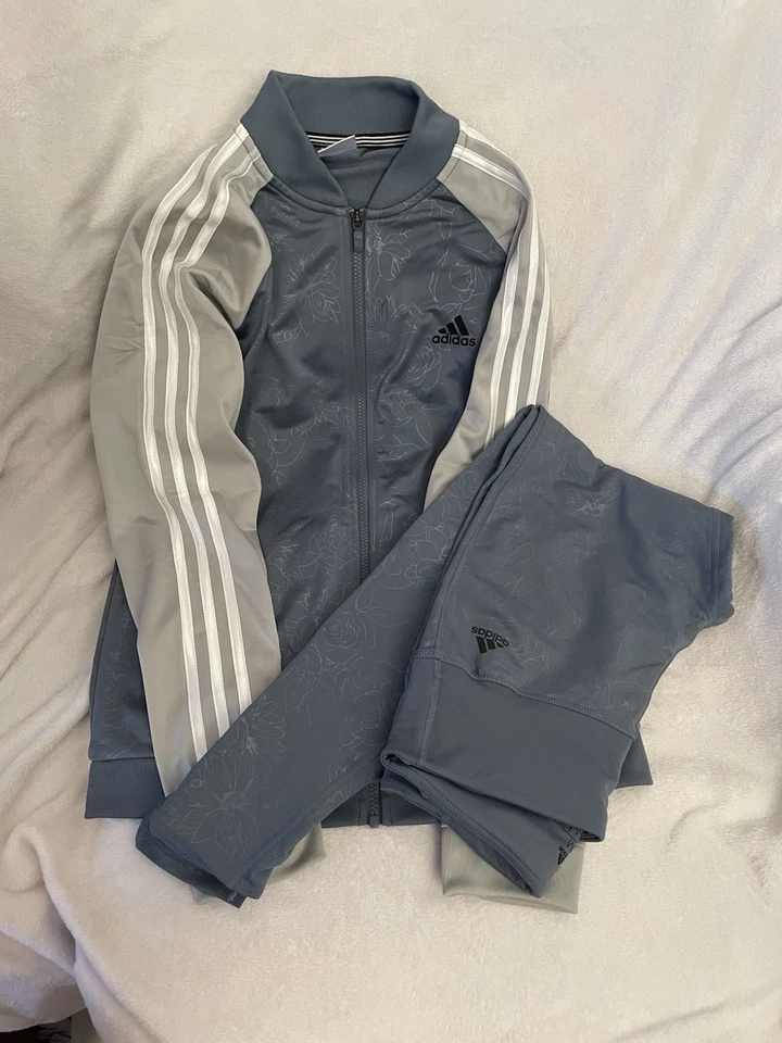 Adidas floral Tracksuit - Image 1 of 1