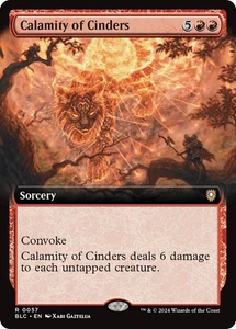 MTG Calamity of Cinders  - Bloomburrow Commander #057 - Picture 1 of 1