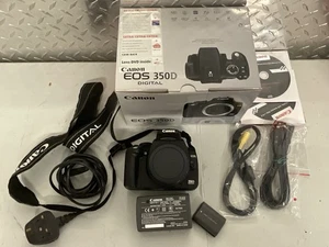 Canon EOS 350D DSLR Camera – 8MP Compact Digital SLR with Charger - Picture 1 of 19