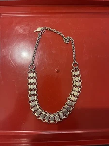 Cadena Floral Sarah Coventry Vintage Tono Dorado 7 Pulgadas Retro Años 70 Joyería - Imagen 1 de 6