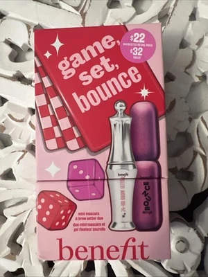 Benefit Cosmetics Bad Gal Bounce Gift Set 2Pc  Brow and Black Mini Mascara NEW - Image 1 of 4