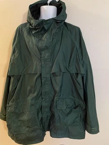 MENS WEARGARD  LONG SLEEVE, HOODIE, FULL ZIP RAINCOAT SIZE 2XL USED - Picture 1 of 4