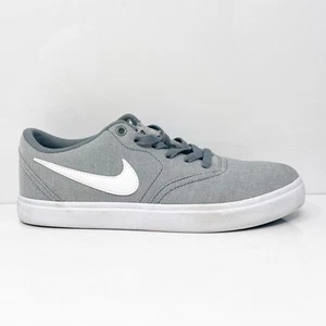 Nike Mens SB Check Solarsoft 843896-003 Gray Casual Shoes Sneakers Size 7.5 - Picture 1 of 12