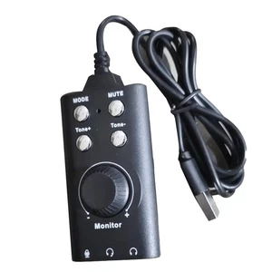 Voice Changer Portable Voice Modulator Handheld Sound Card with Sound8633 - Afbeelding 1 van 6