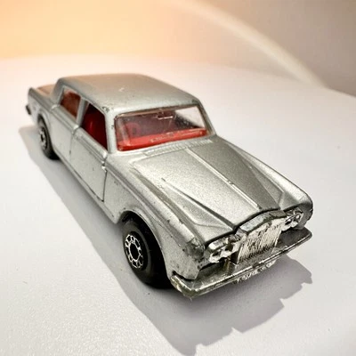 1979 Matchbox Superfast #39 Rolls-Royce Silver Shadow II Red Interior Vintage - Image 1 of 4