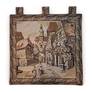 Vintage West German: Wall Tapestry 22 X 22 - Picture 1 of 7