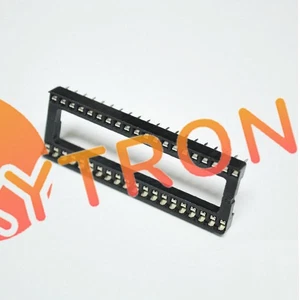 20PCS 40 pin DIP IC Socket Adaptor Solder Type Socket Pitch Dual Wipe Contact - Picture 1 of 1