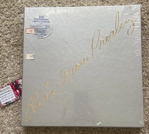 Elvis Aron Presley Silver Box 1980 US RCA Original Vinyl 8LP FACTORY SEALED Hype - Picture 1 of 7