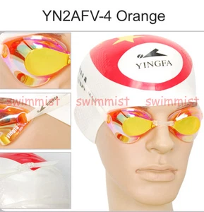 ¡NUEVAS GAFAS DE NATACIÓN YINGFA YN2AFV NARANJA ANTINIEBLA PROTECCIÓN UV ESTILO CLÁSICO!¡! - Imagen 1 de 1