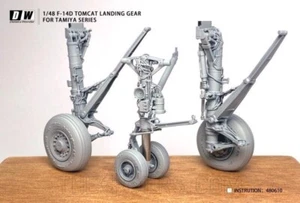 1/48 Detail & Wonder #480610 F-14D Tomcat 3D Print Landing Gear For Tamiya - Picture 1 of 1