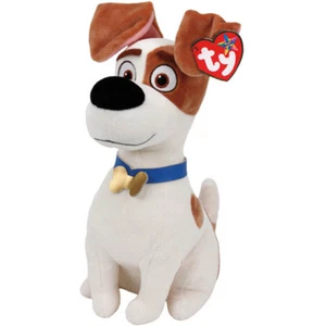 TY Beanie Baby MAX Jack Russell Terrier (11" Buddy Medium) (Secret Life of Pets) - Picture 1 of 1