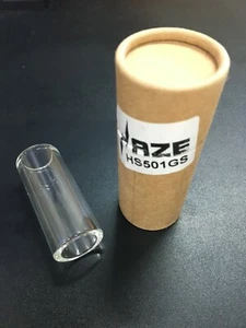 Haze HS501GS High-Boron Glass Slide Bar for LAP Steel Guitars,68mm * 20mm, 43g - Picture 1 of 8