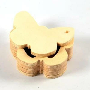 Holzdose, Schmetterling - Bild 1 von 2