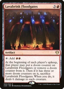 Lavabrink Floodgates MTG Commander 2020 Rare NM x1 - Magic Card - Picture 1 of 1