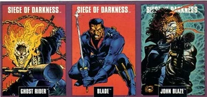 Hoja sin cortar TC Ghost Rider / Blade / John Blaze - Imagen 1 de 1