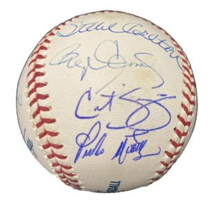 16X AUTO 3000 Strikeout K CLUB Signed Baseball RYAN,CC,PEDRO,RANDY,MADDUX,SMOLTZ - Picture 1 of 7