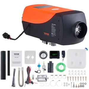 VEVOR Calentador de Aire Diésel 12V 5kW 0,16-0,52L/h Pantalla LCD Control Remoto - Imagen 1 de 12