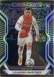 2020-21 Panini Obsidian Lisandro Martinez Rookie /195 Argentina Ajax Man United  - Bild 1 von 2
