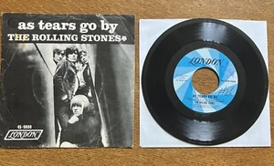 ROLLING STONES - As Tears Go By/Gotta Get Away. 45 mit Bilderhülle. 1965 - Bild 1 von 2