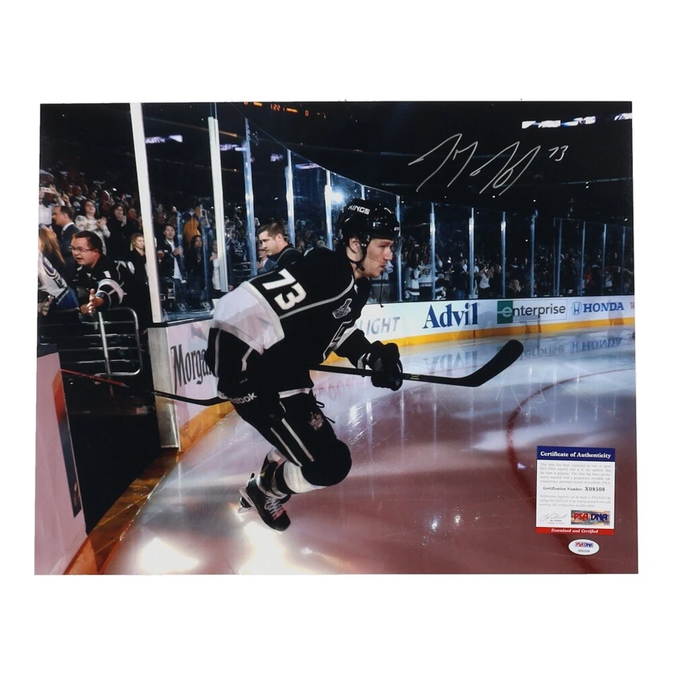 Tyler Toffoli Autographed Los Angeles LA Kings 16x20 PSA DNA COA! - Image 1 of 1