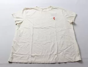 Patagonia Women's Water People Organic Ringer Tee BL1 Undyed Natural Size 2XL - Picture 1 of 4