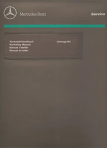 Unimog Workshop Manual 404 S - 114021002 - (30 402 21 31) - Bild 1 von 1