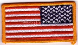 Parche Reverso Bandera de Estados Unidos 3 x 1.5 Estilo Militar Como Nuevo Estado ENVÍO GRATUITO - Imagen 1 de 1