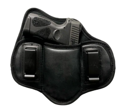 IWB Dual Clip Soft Leather Pancake Holster for Taurus G2/G3/G2C/G3C/PT111/PT140