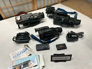 Sony Handycam - CCD FX510 F201 F30 Video 8 videocamere vintage SOLO PER PARTI - Foto 1 di 13