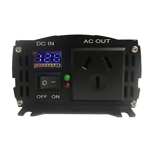 Car Power Inverter 500W Peak 1000W Pure Sine Wave 12V DC to 240V AC 50HZ From AU - Picture 1 of 12