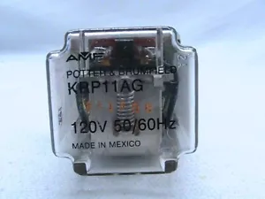 1 USED POTTER & BRUMFIELD RELAY KRP-11AG-120 120VAC COIL - Picture 1 of 3