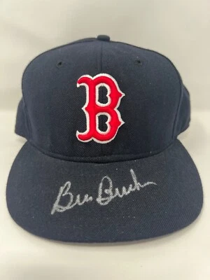 Bill Buckner Signed Boston Red Sox New Era Hat MLB 2001 FLEER LEGACY COA - Image 1 of 4