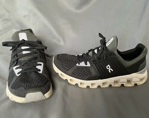 On Cloudswift  Running Shoes Black Magnet/Lavender Women’s 8 NICE Swiss - Picture 1 of 10