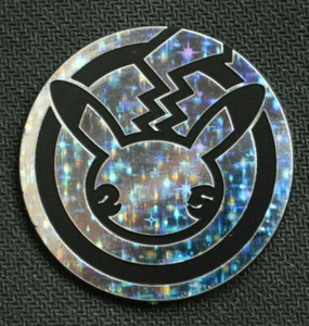 Pokemon Celebraciones 25º TCG | Moneda Holo Metálica Plata Grande Pokémon 25 Logo - Imagen 1 de 2