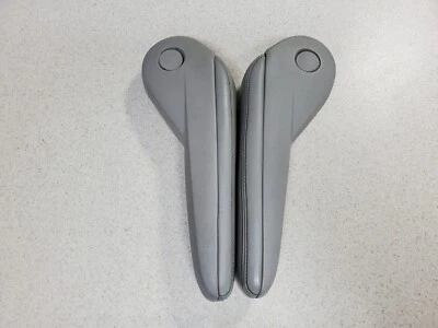 2011-2019 Dodge Grand Caravan Chrysler Town & Country Front Arm Rest Gray OEM Foto 1 de 4