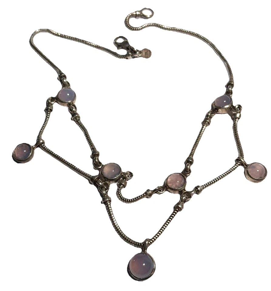 ОЖЕРЕЛЬЕ МОДЕРНИСТСКОЕ С ЗАСТЕЖКОЙ ИЗ БИСЕРА ADORNIS СЕРЕБРО 35 ГРАММ - Изображение 1 из 4