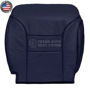 Fits 1996 1997 1998 GMC Suburban Passenger Lean Back Leatherette Seat Cover Blue - Bild 1 von 8