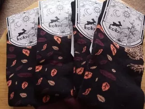 1x Pair Of Hop Hare Socks Tree Of Life Bamboo, Fashion Accessories 3.5-6.5 Uk - Picture 1 of 8