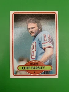 1980 Topps Cliff Parsley Houston Oilers #343 - Picture 1 of 2
