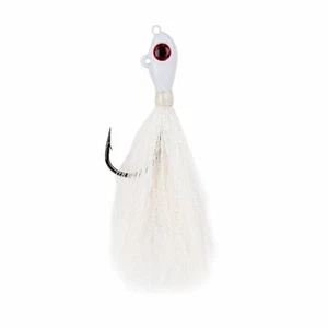 Mustad BEB-6-WH Big Eye Bucktail - Picture 1 of 1